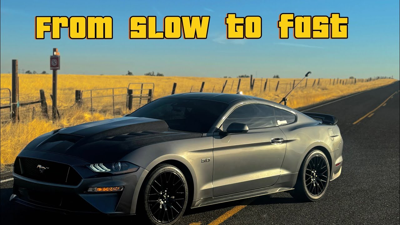 Как я превратил этот Mustang GT в супербыстрого убийцу Hellcat!!