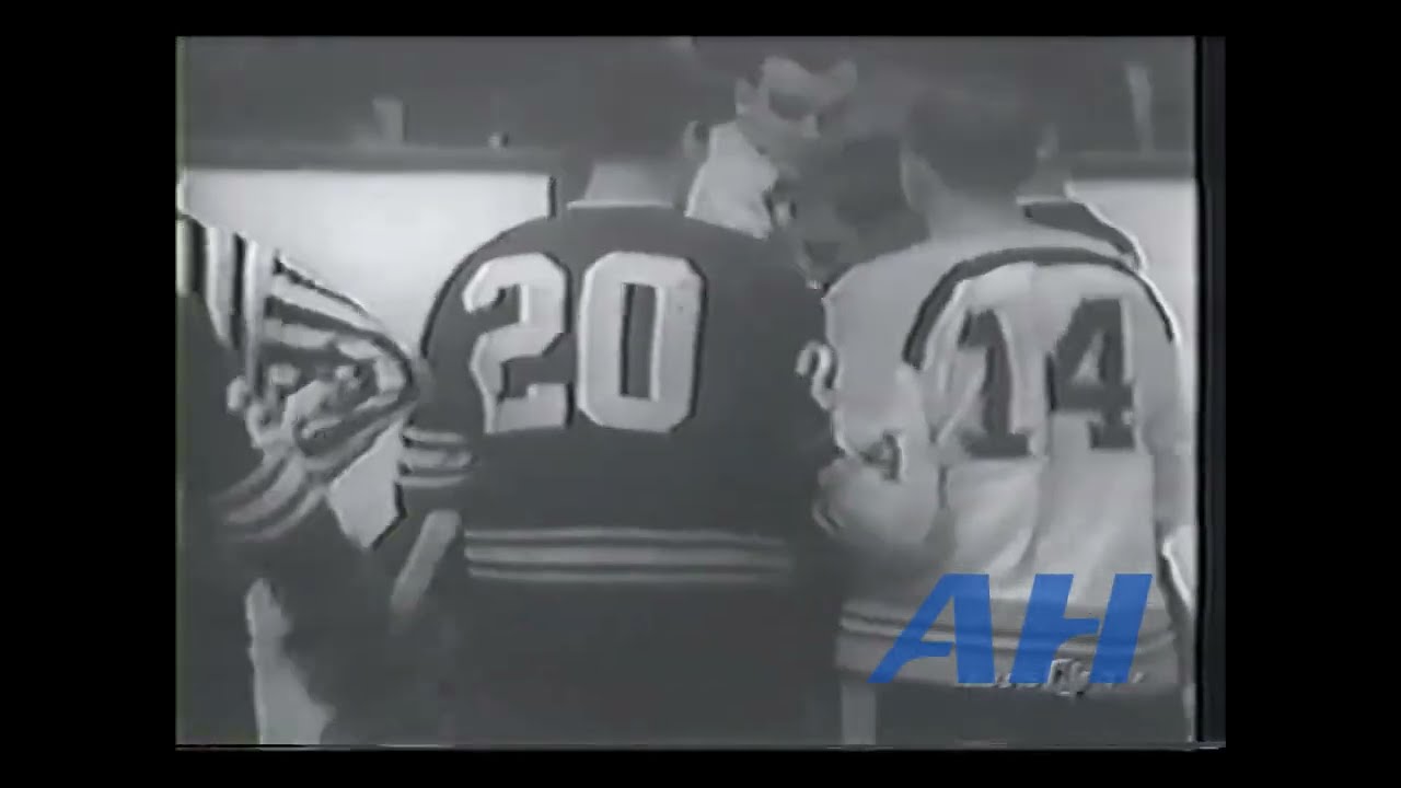 NHL Mar. 16, 1968 Ron Ellis,TOR v Gary Doak,BOS Toronto Maple Leafs Boston Bruins
