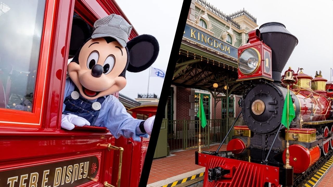 WALT DISNEY WORLD RAILROAD | FULL RIDE | 4K | MAGIC KINGDOM