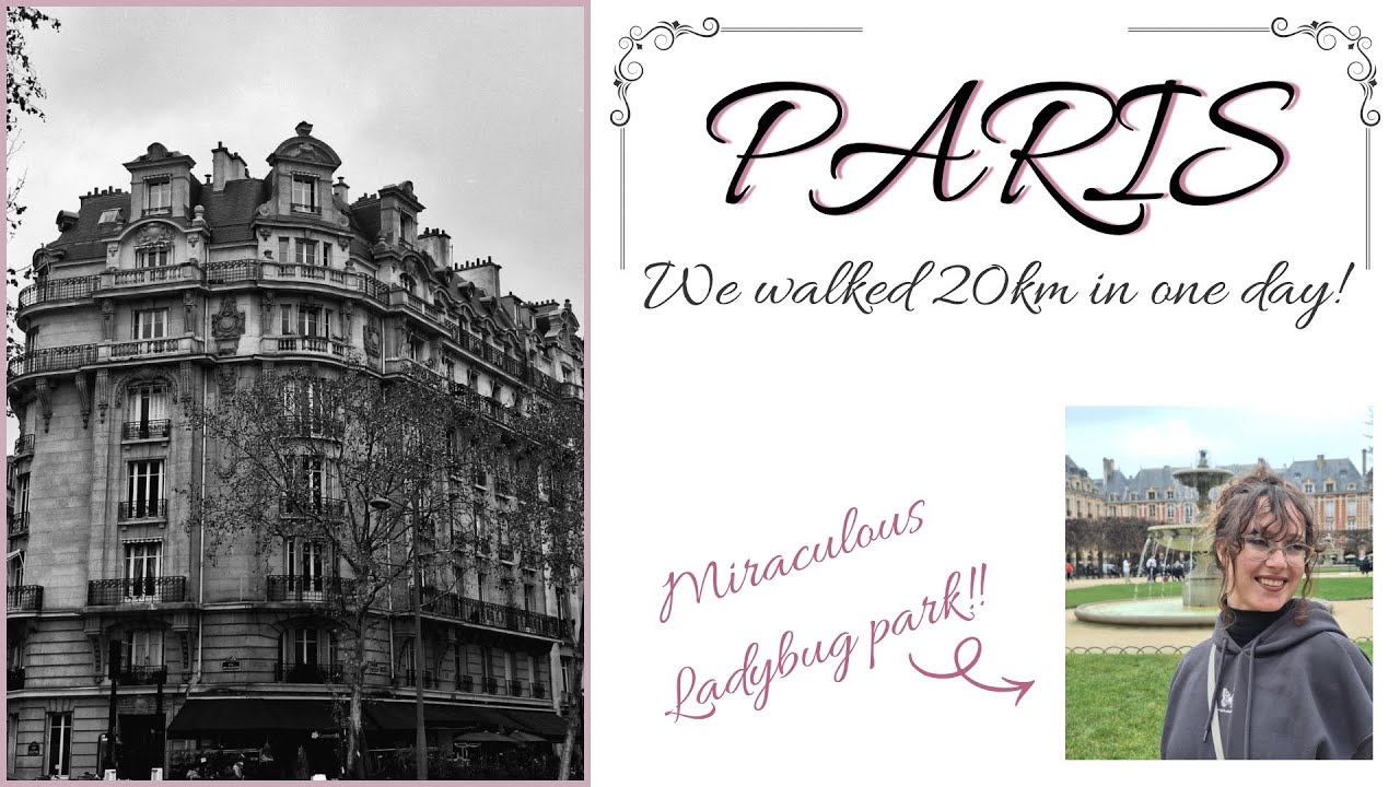 WALKING 20KM TROUGH PARIS! Visiting monuments & Miraculous spots! | DewiDenice