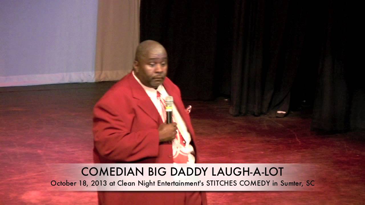 Comedian Big Daddy LaughAlot at  CNe's STITCHES Comedy