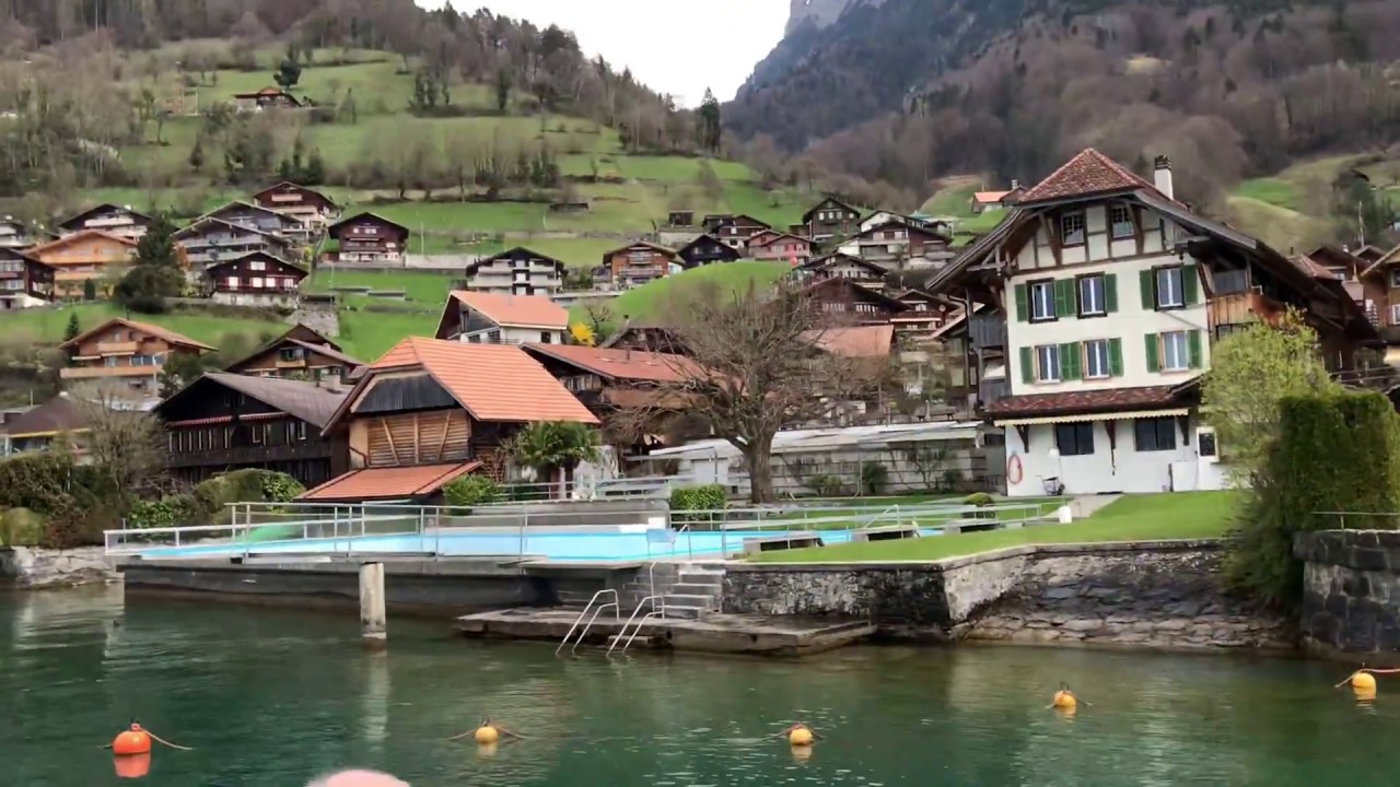 Lake Thun cruise , Interlaken Thun Zwitserland