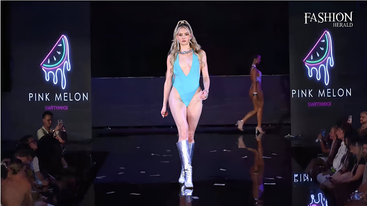 Pink Melon Swim Show at Miami Swim Week 2024 by Art Hearts Fashion