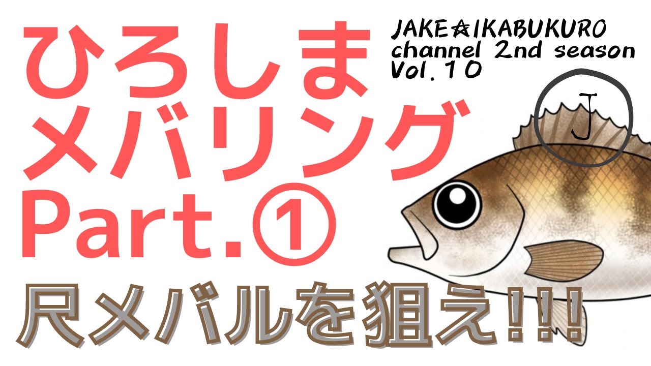 １０　広島メバリング①　尺メバルを狙え！