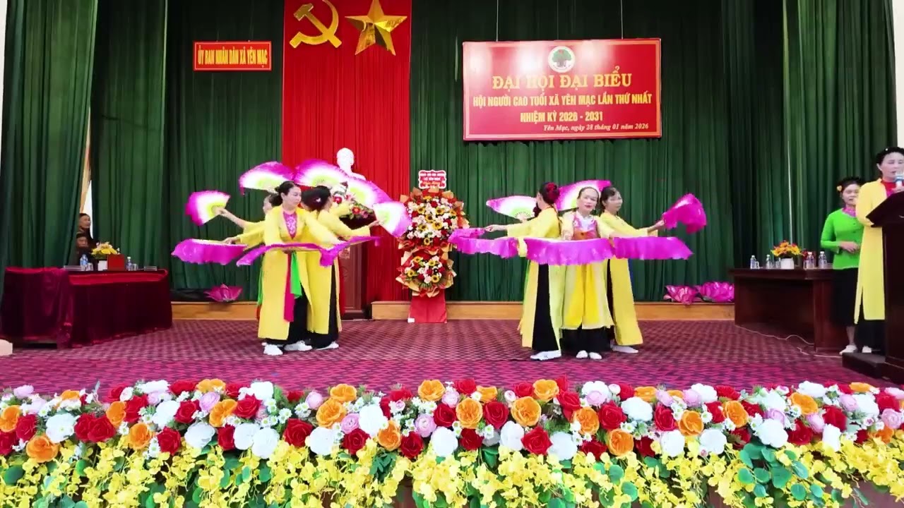  clb làng yên mô thượng💕đại hội người cao tuổi xã yên mạc💕💝💖