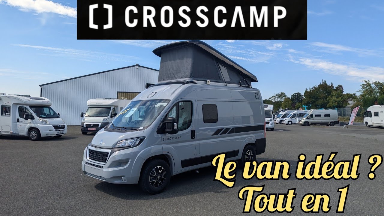 Un van aménagé d'un nouveau genre ? CrossCamp et son aménagement modulable.