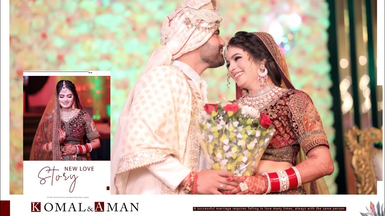 Best Cinematic Wedding Highlight 2023/ Komal💝Aman / songs-Mai Chali,Sukoon/Jyoti Reaort Yamuna Nagar