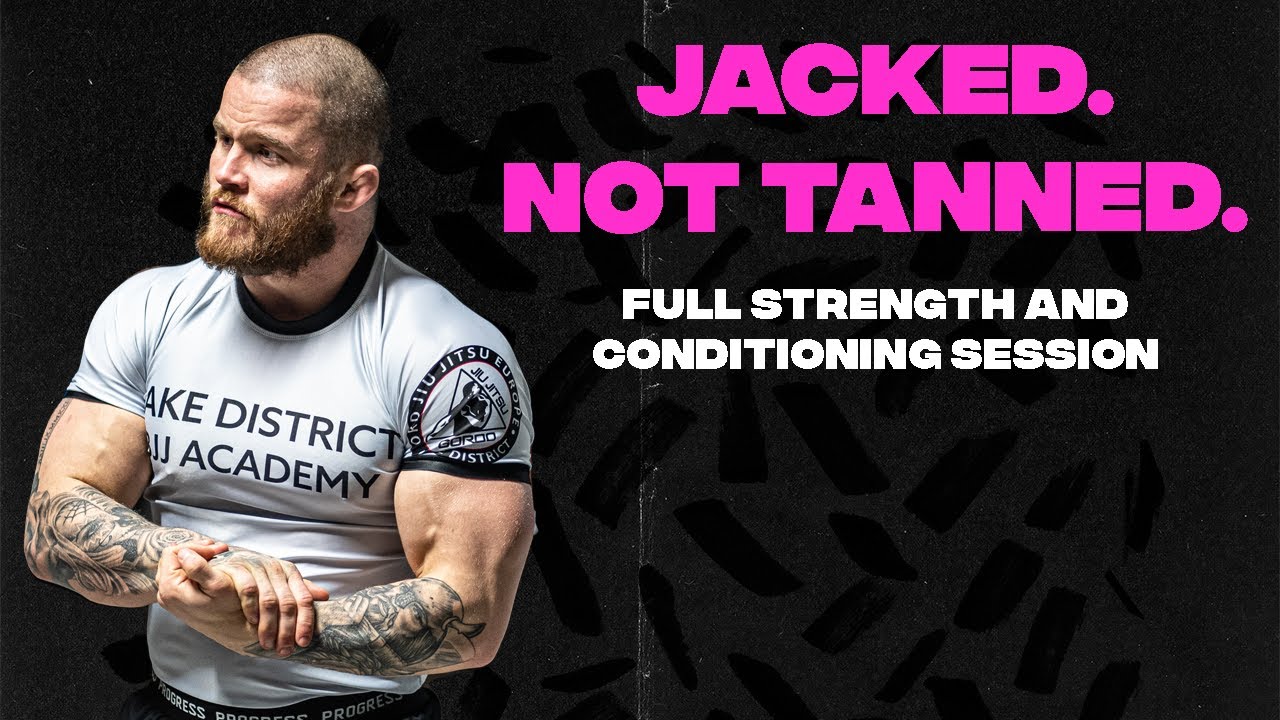 No Tanning, Just Jacked: Owen Livesey's Strength and Conditioning Routine Revealed | EXAMPLE SESSION
