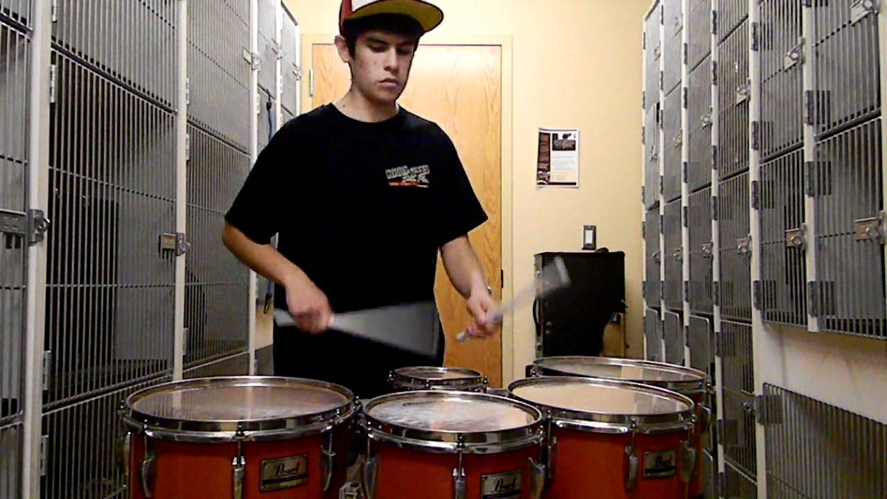 Amazing Tenor Drum Solo!!!!!