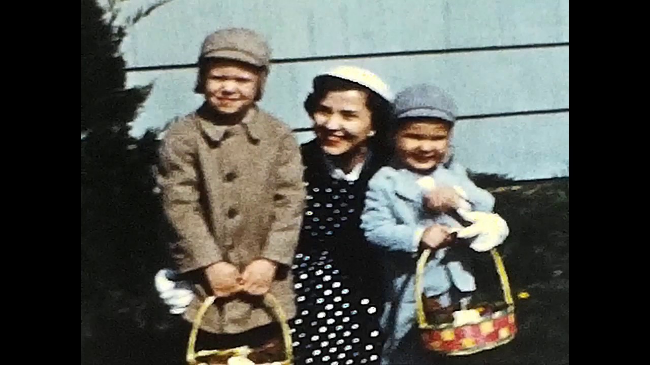 1957 - Easter Sunday with Ruby & Allerton Park with Steve & Hildchen