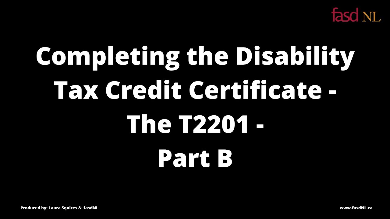 A Guide to the Disability Tax Credit- Part 3 of 6 - 2025