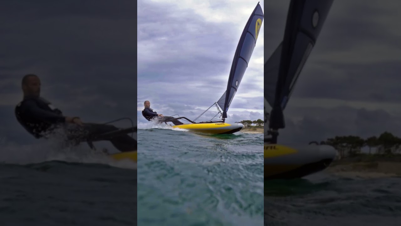 ⛵ Tiwal sailboats: T3R  #Tiwal #shorts #sailing