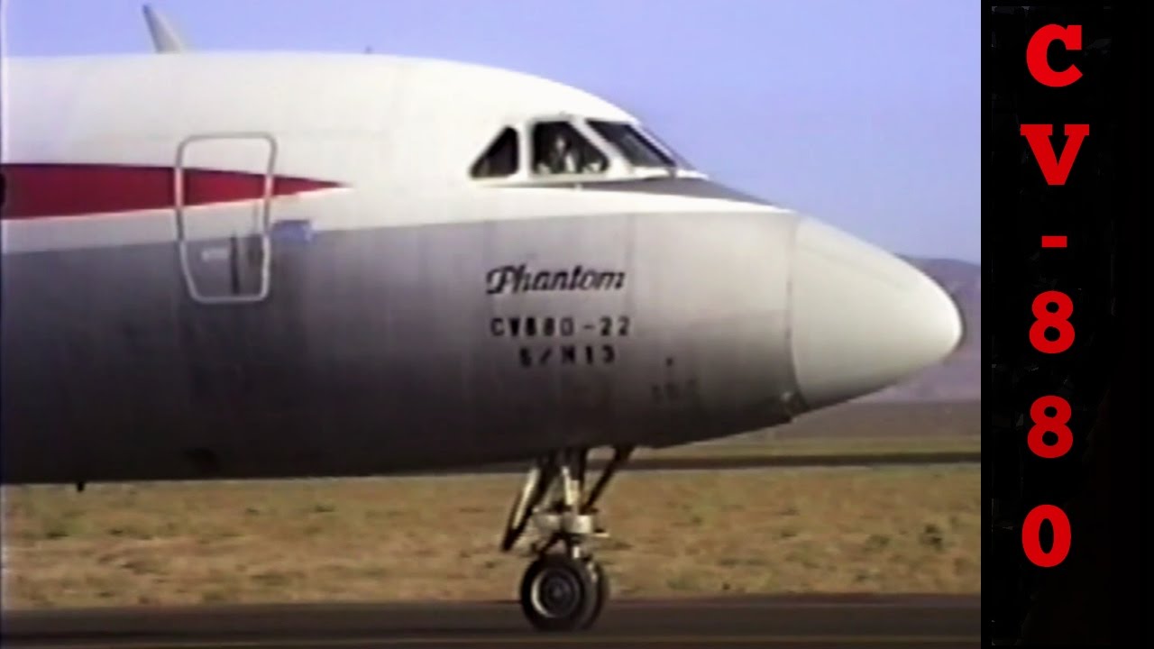 Ex-TWA CV-880 Preparation / Departure From Mojave (Corrected Format/Unedited)
