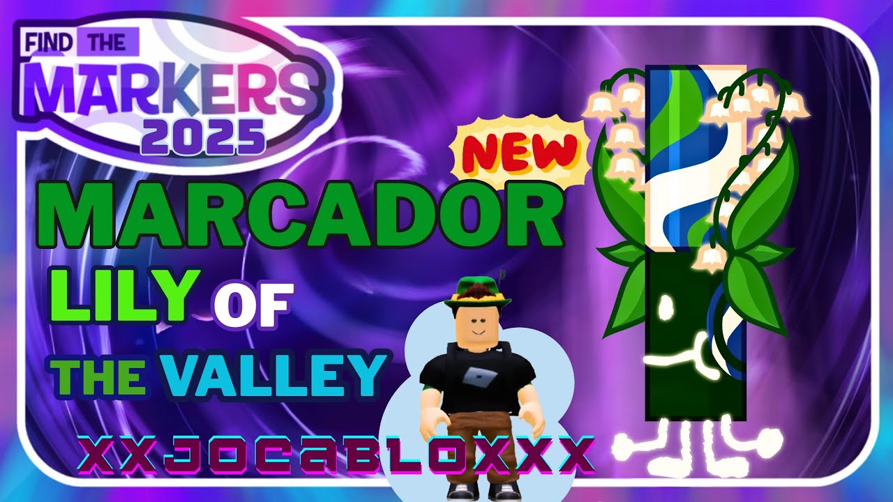 COMO PEGAR O MARCADOR LILY OF THE VALLEY ( LILY OF THE VALLEY MARKER ) ROBLOX 2025