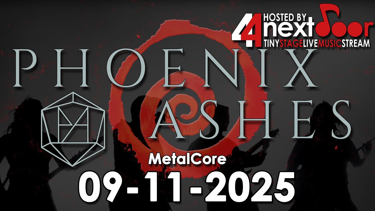 PHOENIX ASHES : Melodic Metal-Core with Post HC vibe - LIVE at 44NextDoor Online Live Music Stage
