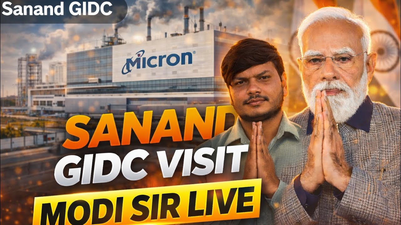 PM Modi Live from Sanand GIDC | Big Semiconductor Project Launch | 28 Feb 2026 🇮🇳✅