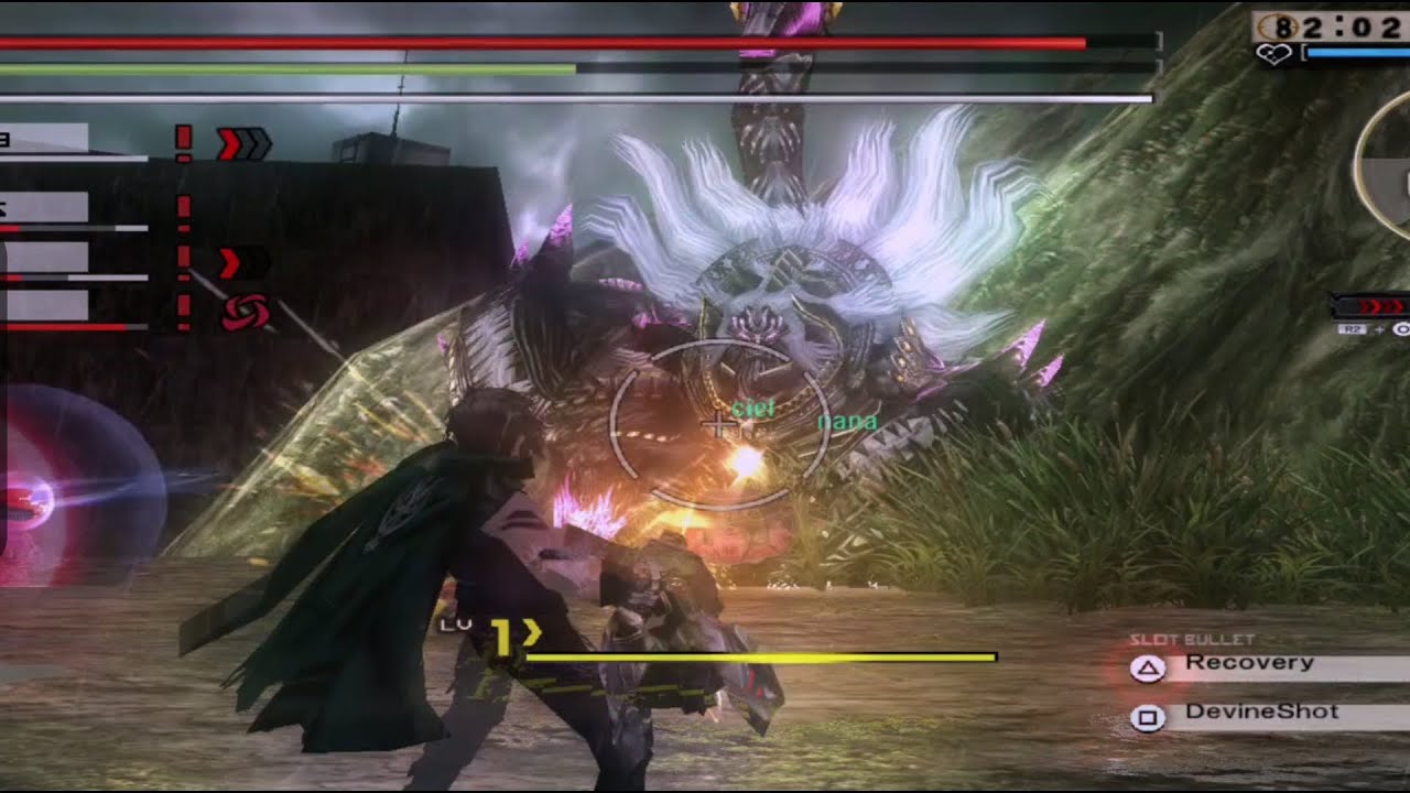 God Eater 2 Rage Burst Psp Mod HD Textures with Reshade