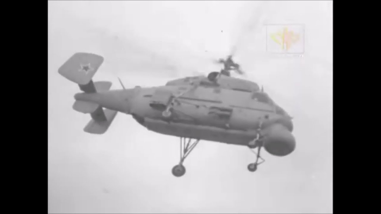 Soviet Kamov Ka-25 ASW operations from Moskva-class helicopter carrier