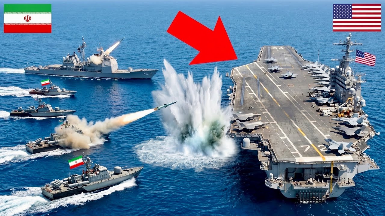 Iran Fires Missiles Near U.S. Warships as &lsquo;Project Freedom&rsquo; Begins in Strait of Hormuz