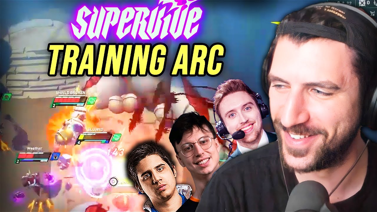 OUR TRAINING ARC CONTINUES - SUPERVIVE #2 w/ IWDominate, Caedrel & Hysterics | YamatoCannon