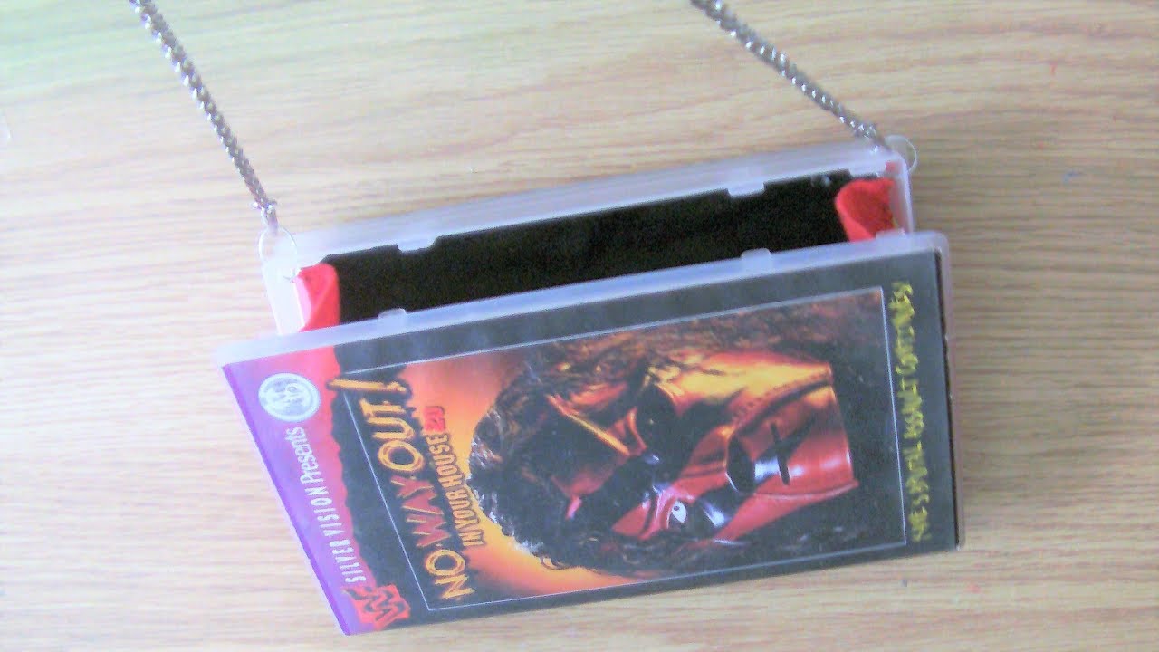 How To Make A VHS Case Bag