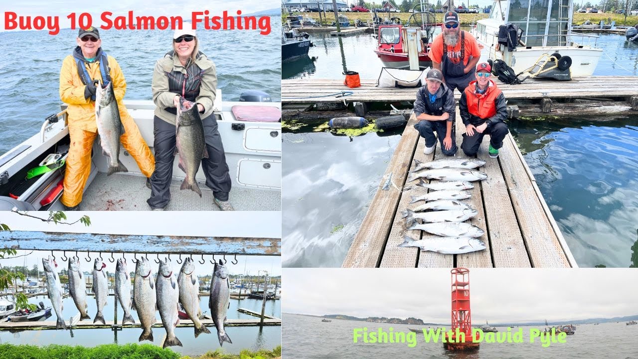 Buoy 10 & Ocean Salmon Fishing - Crazy Takedowns.