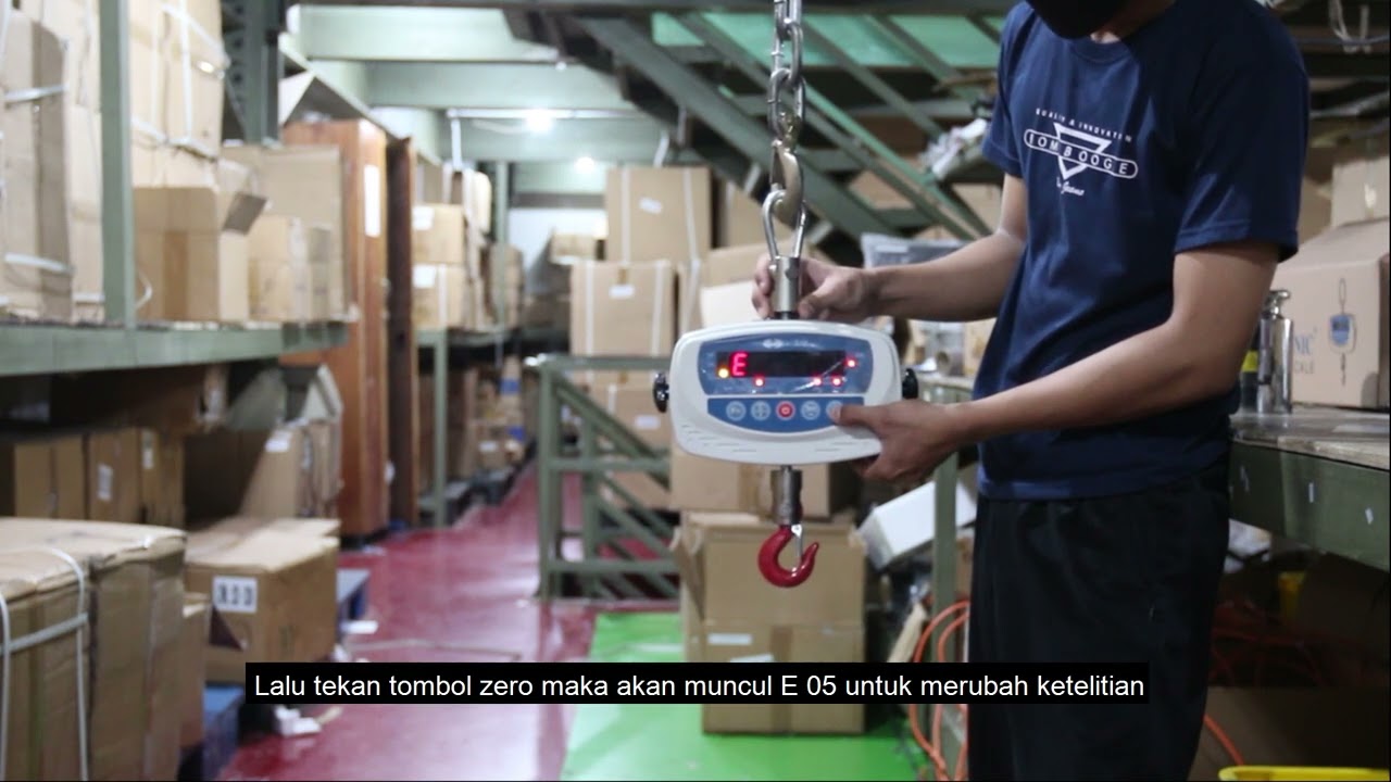 Sonic T18 Crane Scale | Timbangan gantung yang cocok untuk usaha pemancingan dan perikanan