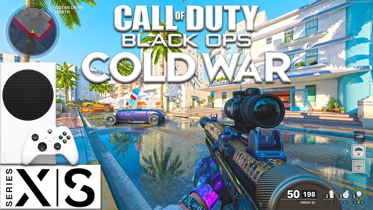Cold War - Xbox Series S | 120FOV Gameplay | Nuketown & Yamantau