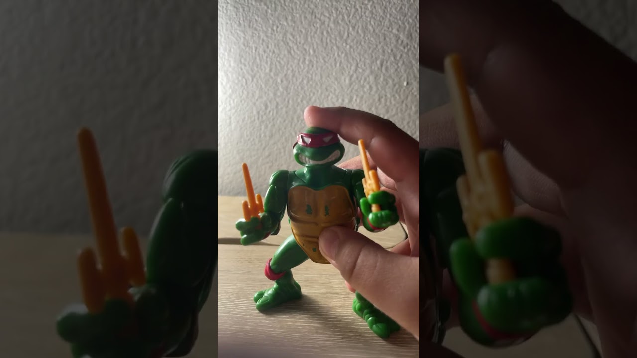I found Vintage 1988 TMNT and 1991 TMNT action figures 