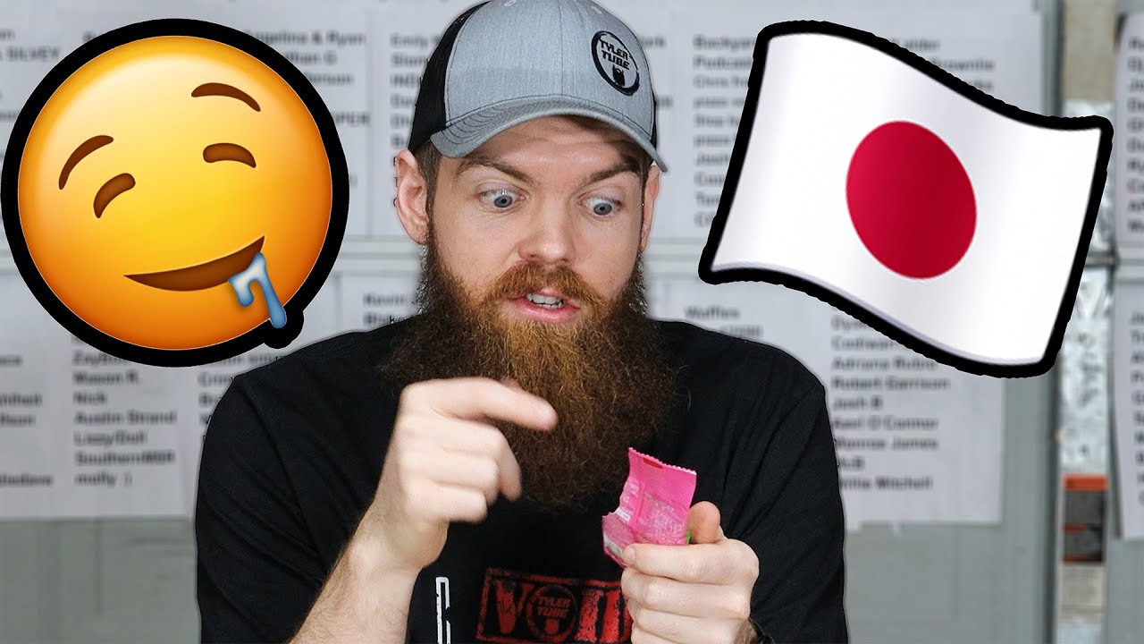 American Tries Snacks From Japan!