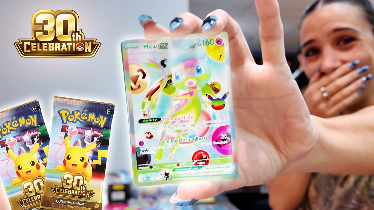 Я вскрыл наборы 30-летия Pok&eacute;mon в СИНГАПУРЕ! (БЕЗУМНЫЕ КАРТЫ)