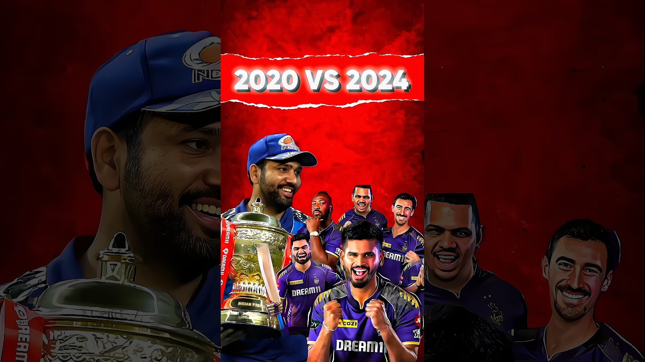 MI (2020) VS KKR (2024) (Based On Season Stats)