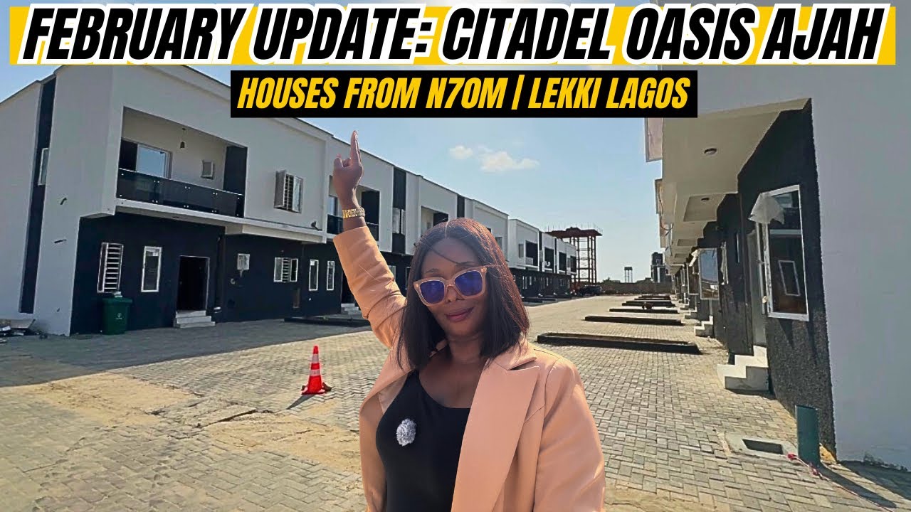 Affordable Solar Powered Houses for Sale in Ajah Lekki Lagos | February Update | Citadel Oasis