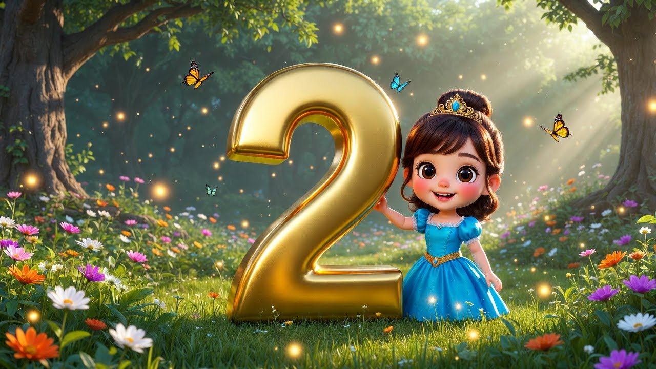 Learn Number 2🦢 with Snow White!  Counting for Kids & Toddlers | 🦢Preschool Math