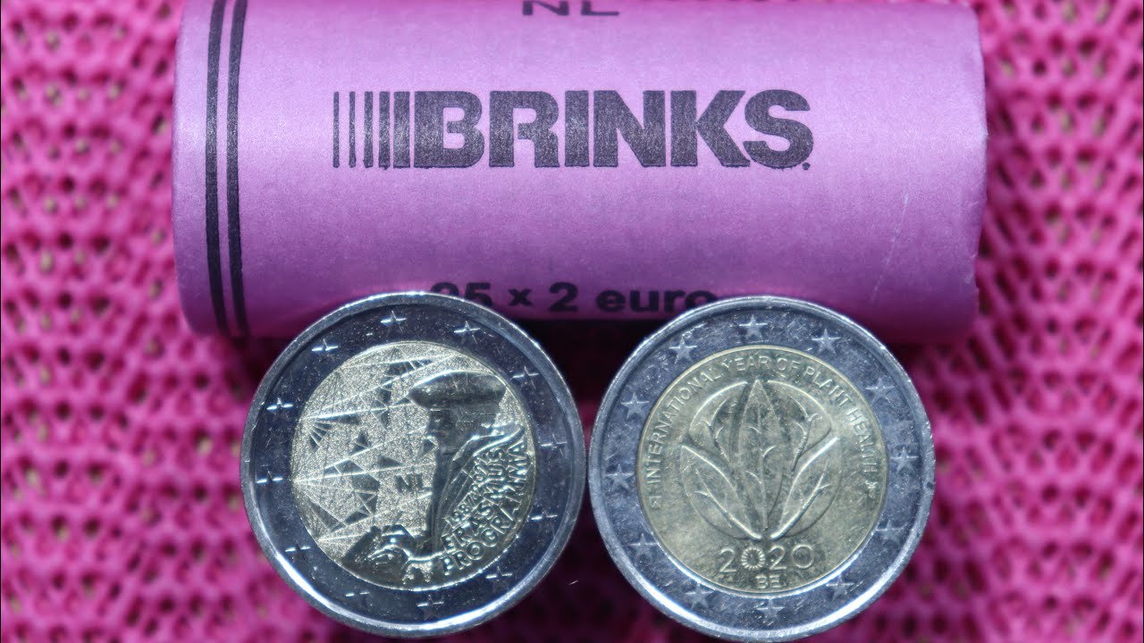 Year of Plant Health 2 Euro Coin Roll Hunting 93nl