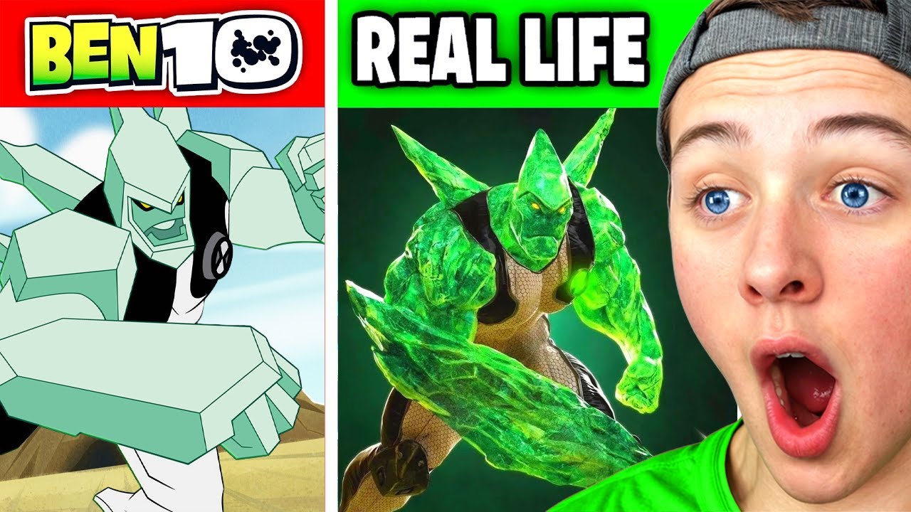BEN 10 ALIENS in REAL LIFE!