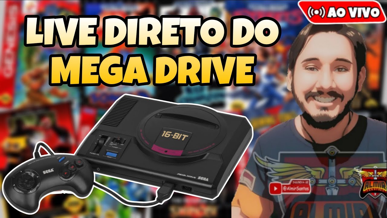 MEGA Live Retrô - Direto do Mega Drive - Ao Vivo