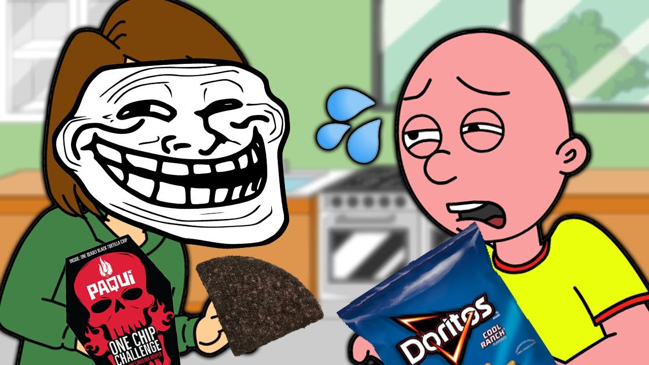 Boris Gives Caillou the One Chip Challenge/Grounded
