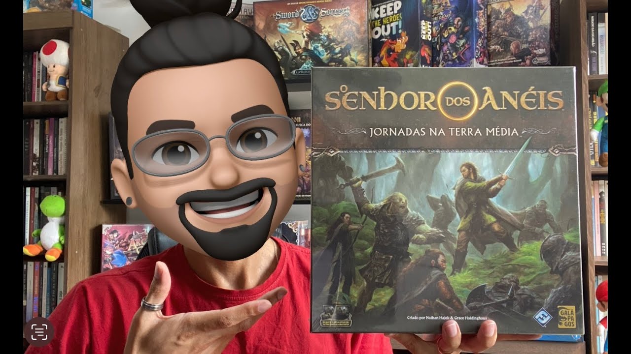 Senhor dos Anéis: Jornadas na Terra Média - Unboxing (Anéis do Poder)!!!