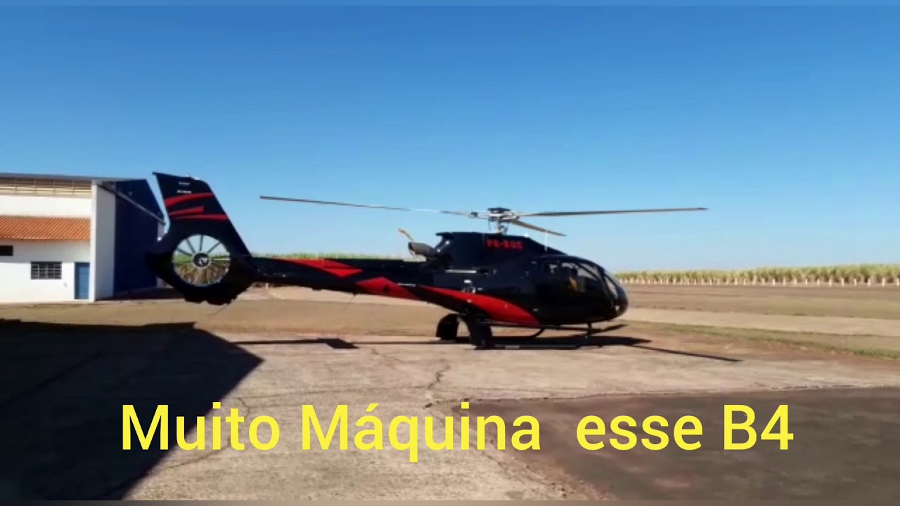 Voando o Helicóptero EC130  B4