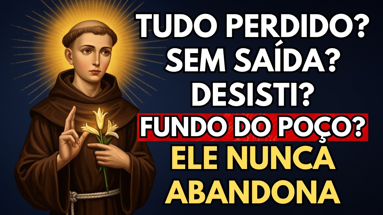 Quando Tudo Estava Perdido Financeiramente, Santo Antônio Agiu