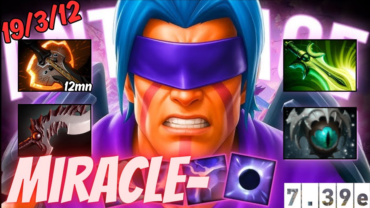 MIRACLE- ANTI-MAGE &mdash; Unstoppable Late Game Carry! 💣🔥[Dota 2 7.39e]