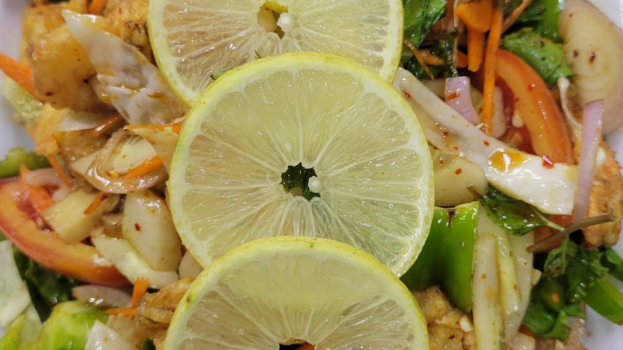 এশিয়ান শীম সালাদ রেস্টুরেন্ট স্টাইল রেসিপি। By chef sharif kitchens. 