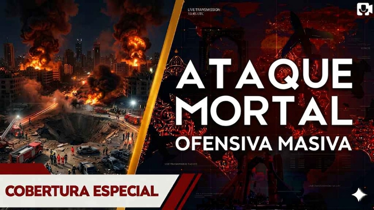 🔴AHORA🔴¡ATAQUE A IRÁN! : ISRAEL y EE.UU. LANZAN OFENSIVA MASIVA SOBRE TEHERÁN