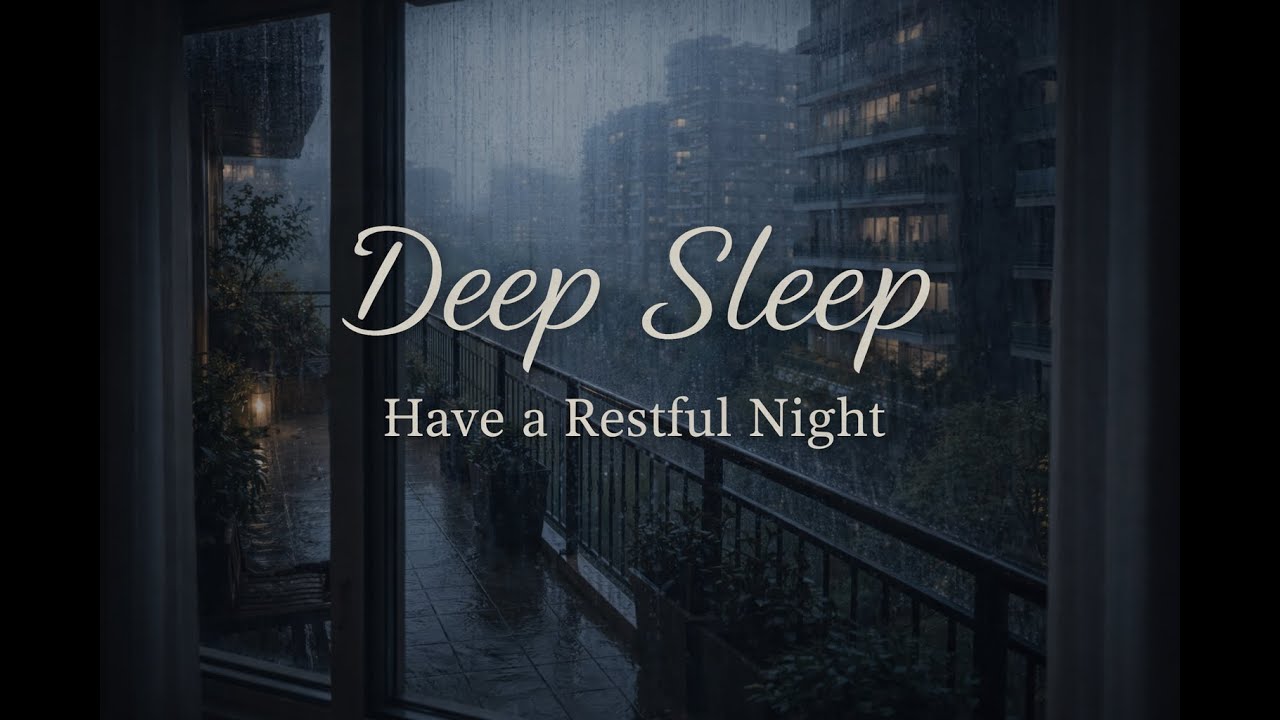 Rain Sounds for Sleeping | Fall Asleep in minutes | Sleep Soundly | White Noise