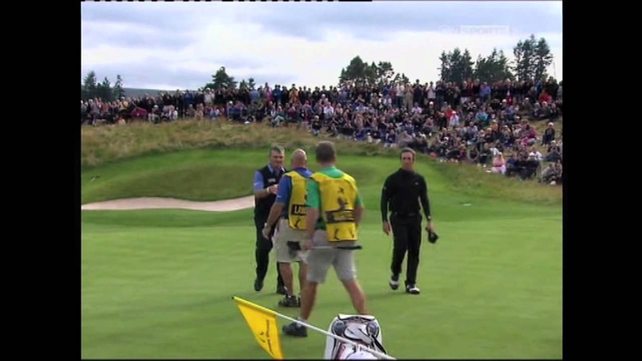 Paul Lawrie wins the 2012 Johnnie Walker Champioship at Gleneagles