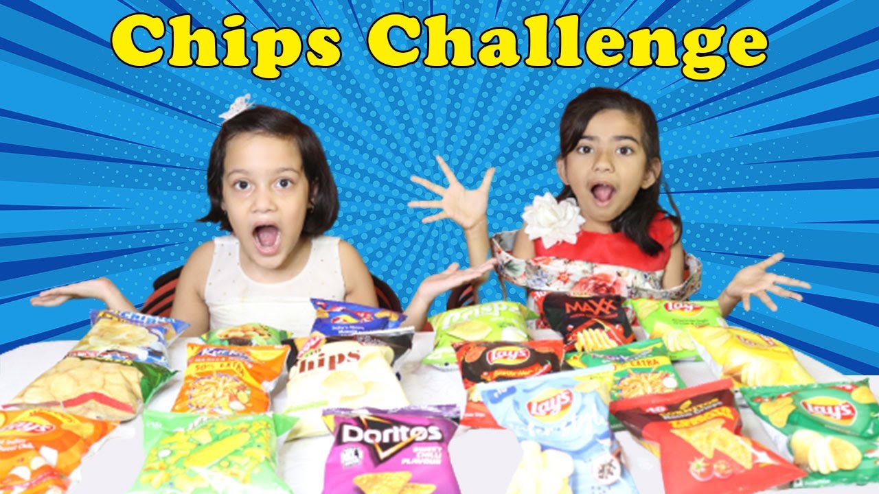 CHIPS CHALLENGE | Guess The Chips Challenge | Riya Family Show