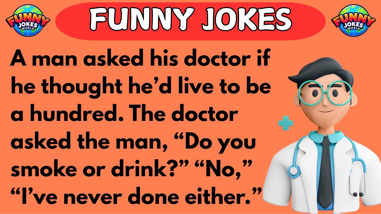 FUNNY JOKES | Why Live to 100? A Doctor&rsquo;s Hilarious Question! | Medical Humor