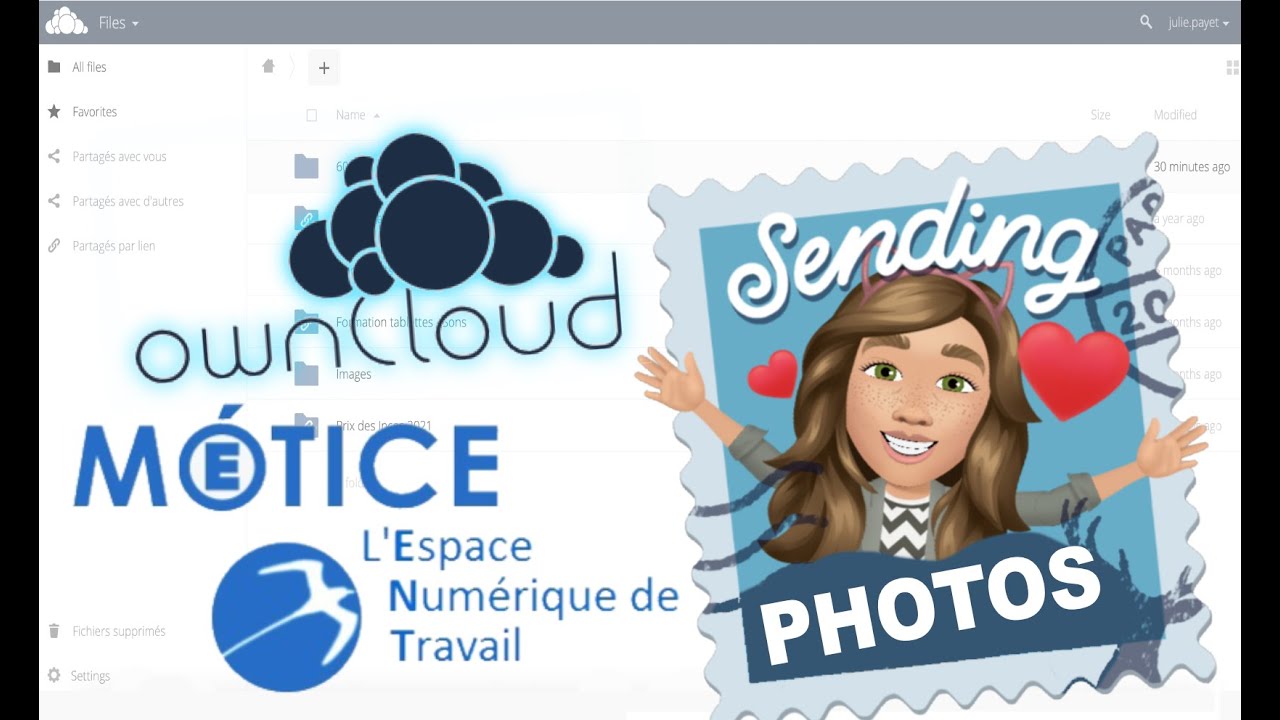Partager des fichiers avec Owncloud