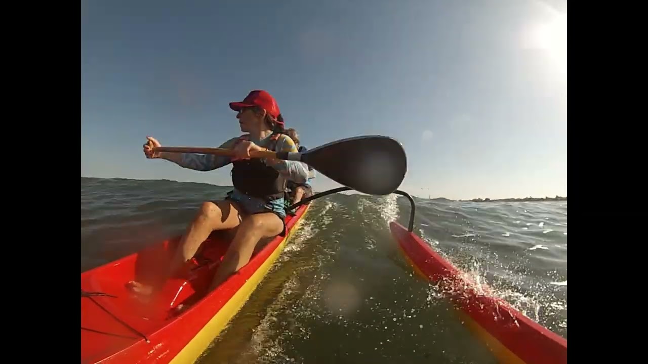 OC-2 Canoe Surf en La Paloma  #canoesurf